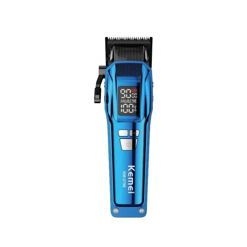 Tông đơ cắt tóc Kemei KM-2797 bộ đôi tông đơ động cơ không chổi than Pin 4600mAh.
