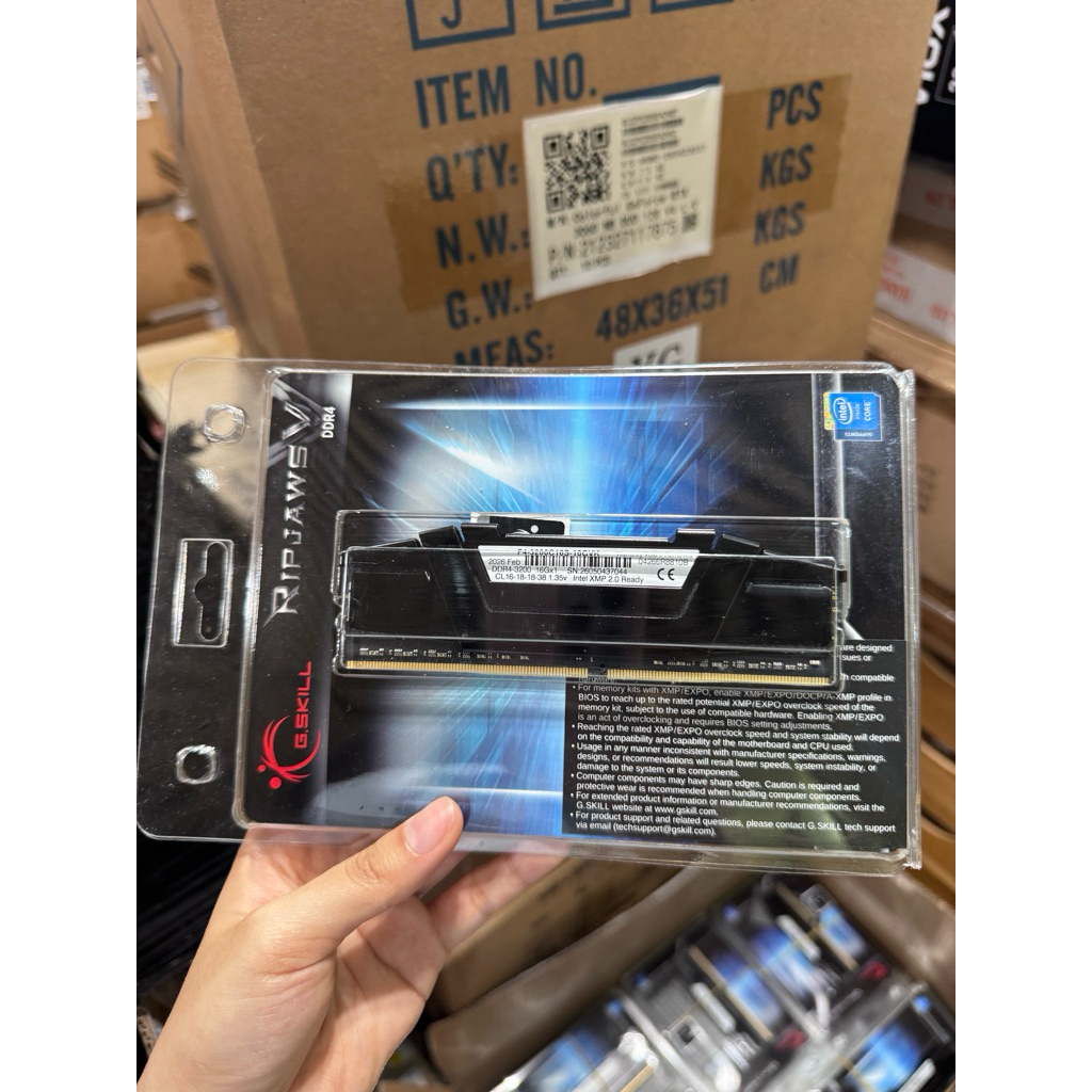 Ram GSKILL 16GB 3200Mhz DDR4 GIS - CÓ TẢN