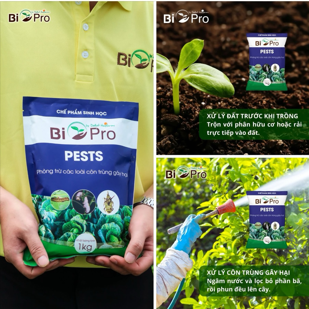 Chế phẩm sinh học Pests Bio Pro by Dalat Hasfarm