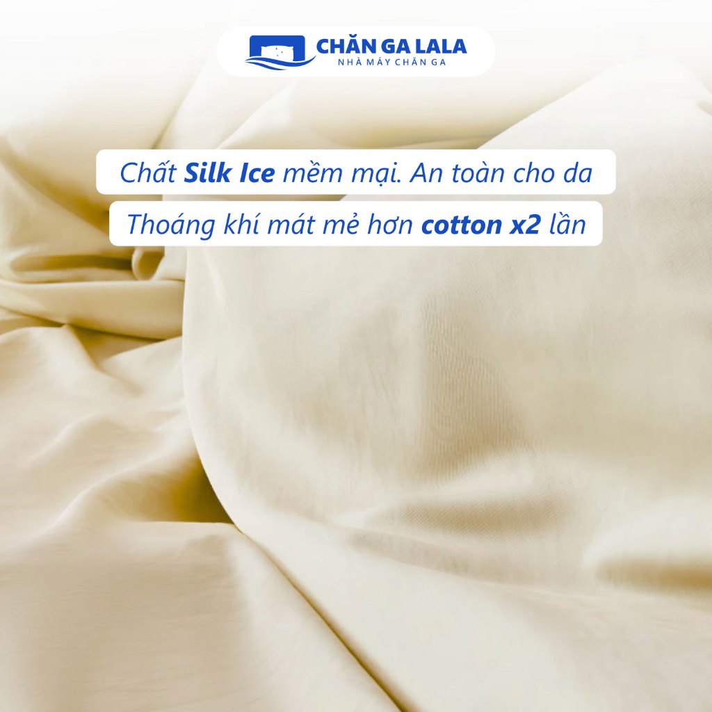 Bộ Chăn Gối 3 Món Silk Ice CHAGOTA, Công Nghệ Kháng Khuẩn, Vải Mềm Mát, Phong Cách Chuẩn Hàn | BigBuy360 - bigbuy360.vn
