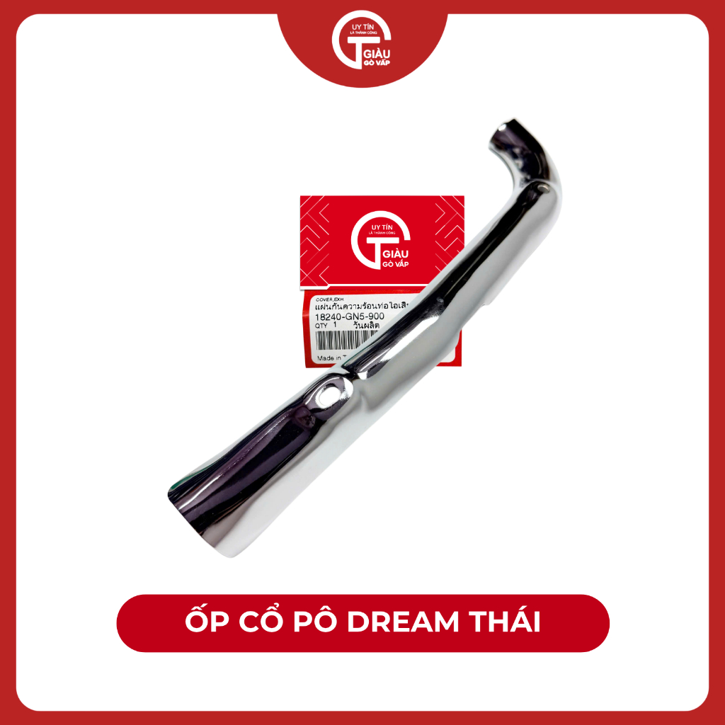 Phụ Tùng Ốp Cổ Pô - Vĩ Pô - Che Pô Xe Dream Thái Hàng Thái Lan