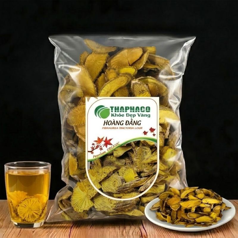[Túi lớn 500gram giá tốt] Hoàng đằng khô - Thảo dược Tấn Phát