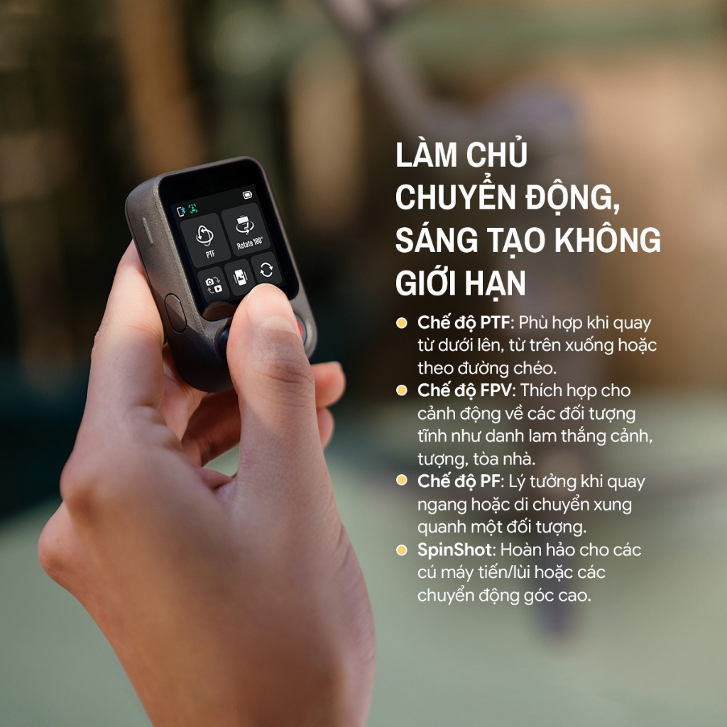 Gimbal chống rung điện thoại DJI Osmo Mobile 8P Chính hãng | Điều Khiển Từ Xa Chuyên Nghiệp | BigBuy360 - bigbuy360.vn