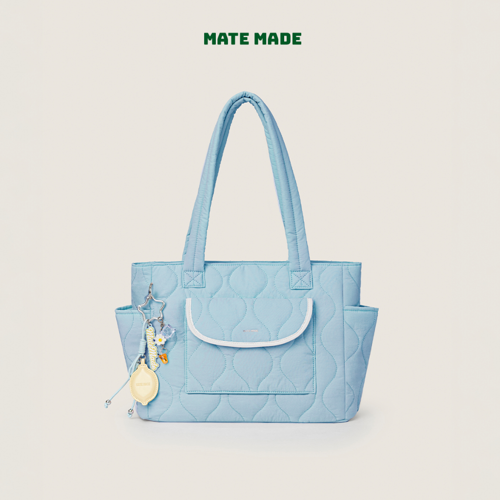 Túi Tote Đeo Vai MATE MADE Wavy Tote 5 Màu Đi Học Đi Làm