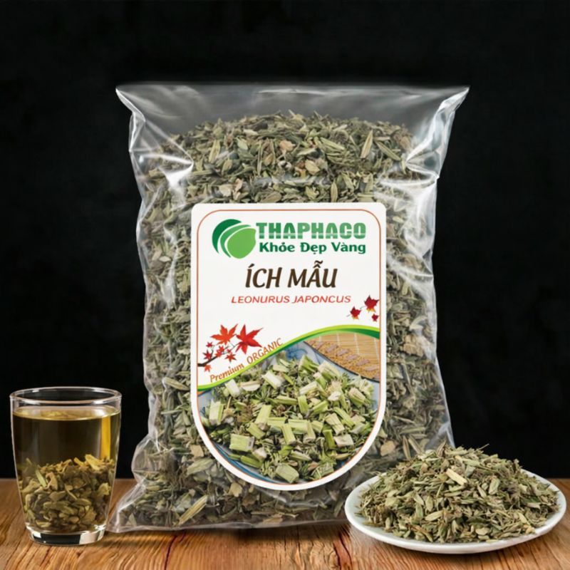 [Trà thảo mộc] Ích Mẫu Sấy Khô 500g - hàng công ty chất lượng cao - Hàng sạch giá tốt