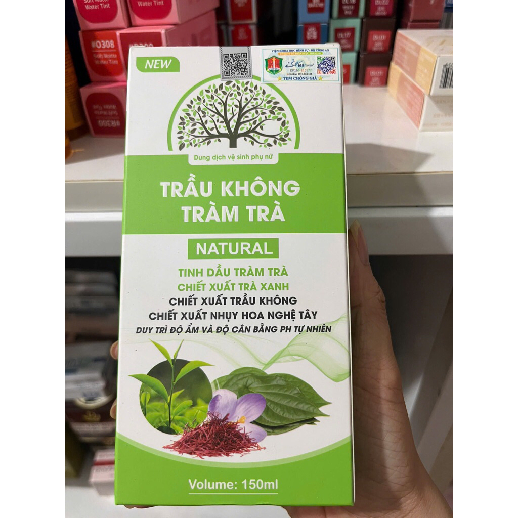Dung dịch vệ sinh trầu không tràm trà