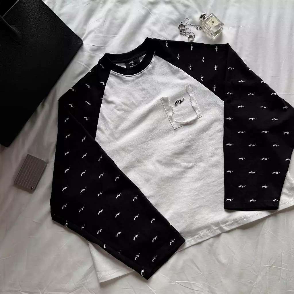 Áo tay dài form rộng 280GSM Whose Studio - Áo Phông Dài Tay Nam Nữ Cotton 100% MONO WHISPER LONGSLEEVE