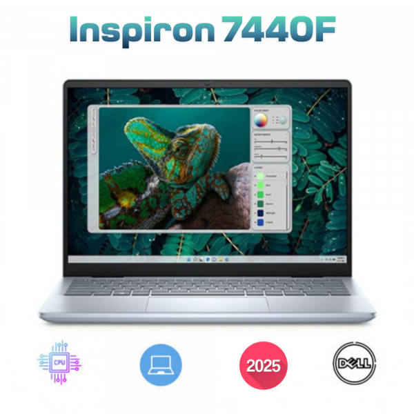 Laptop Dell Inspiron 14 PLUS 7440F (2025) Intel Core 5 – 210H/ 16GB/ 512GB/ 14″ FHD+ - New Full Vat 