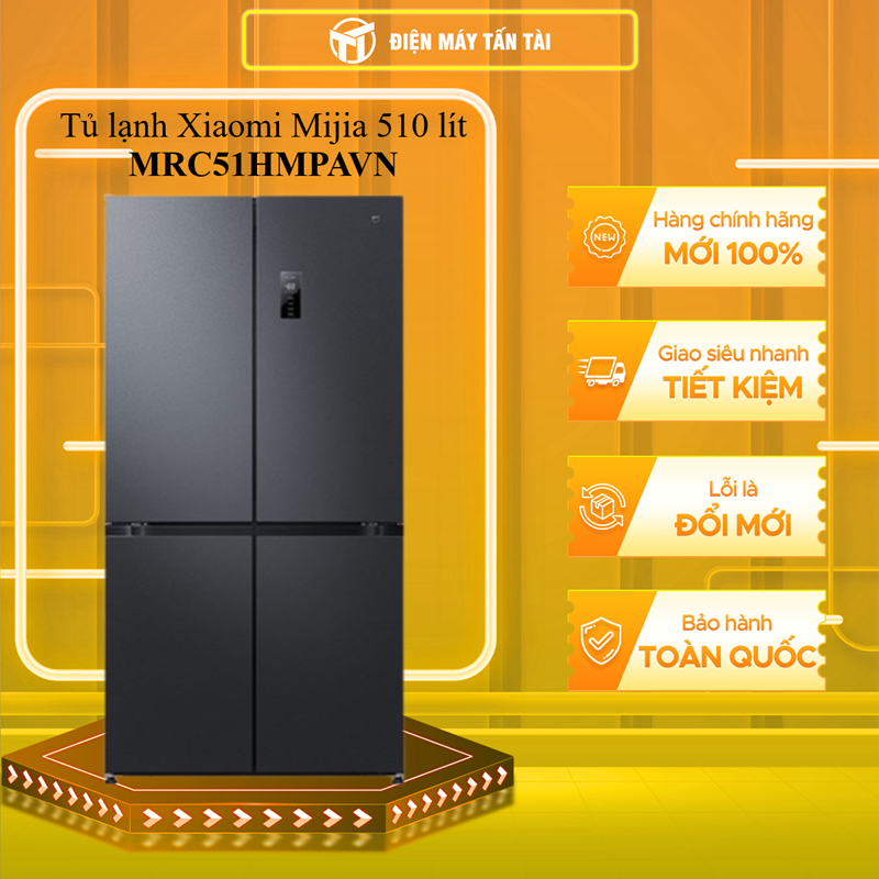 (HCM) - MRC51HMPAVN - Tủ lạnh Xiaomi Mijia 510 lít MRC51HMPAVN