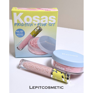 Set Kosas Che Khuyết Điểm Và Phấn Phủ Bột Limited