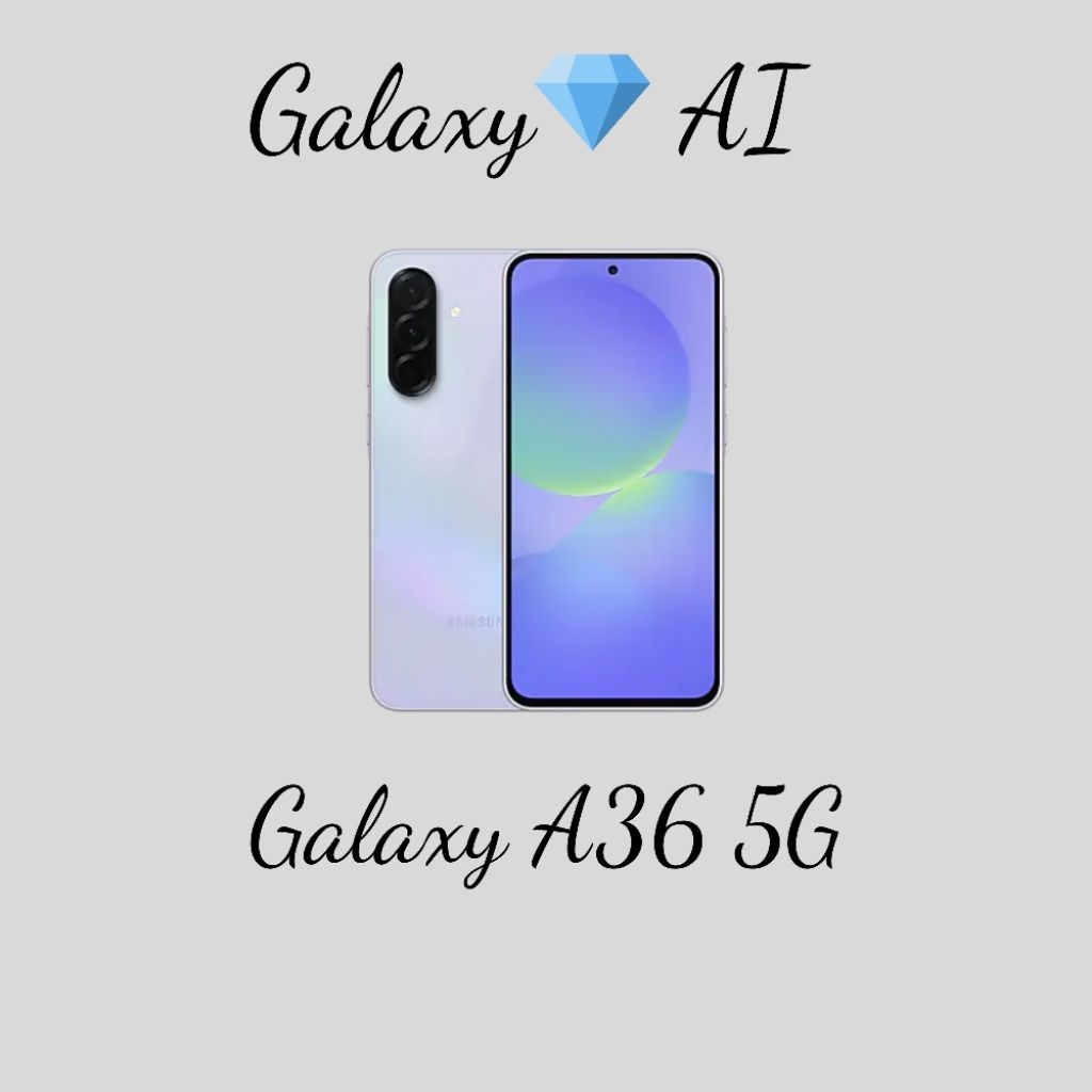 Galaxy A36 5G 8GB/128GB - thiết kế trẻ trung