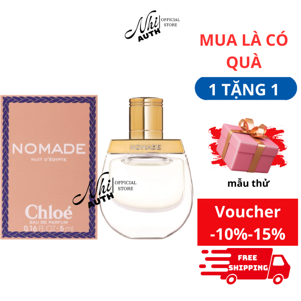 Nước Hoa Nữ Chloe Nomade Nuit d’Égypte EDP 5ml Mini Chính Hãng