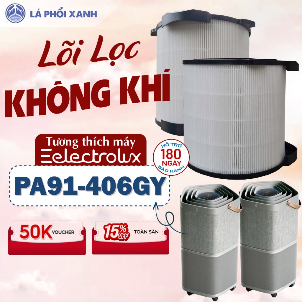 Lõi lọc tương thich máy Electrolux PA91-406GY - Lõi lọc không khí PA91-406GY - Tấm lọc không khí