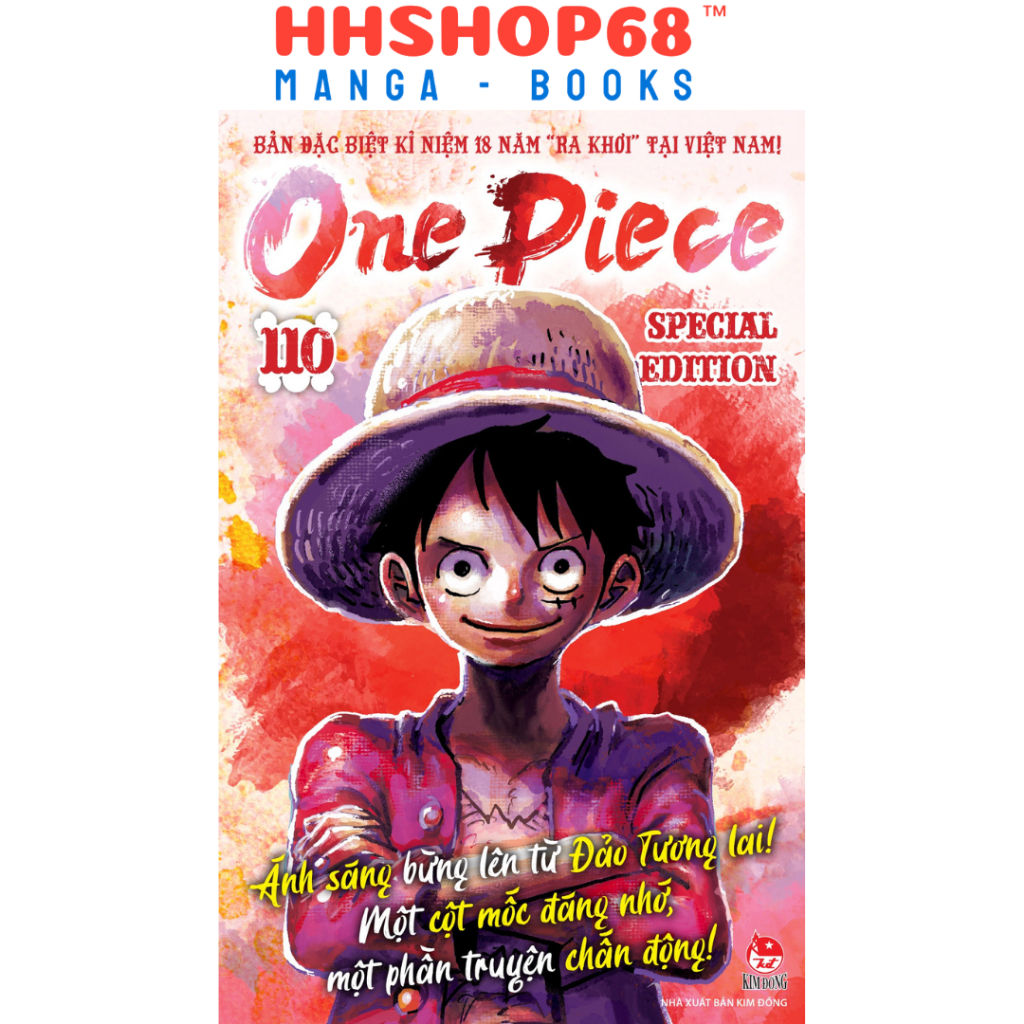 Truyện tranh - One Piece Tập 100 101 102 103 104 105 106 107 108 109 110 - NXB Kim Đồng