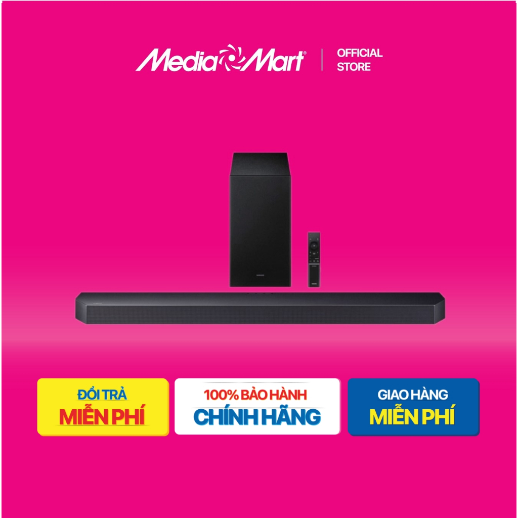 [ Mediamart Mall ] Loa Soundbar Samsung HW-Q600F BH chính hãng,Ship 0đ