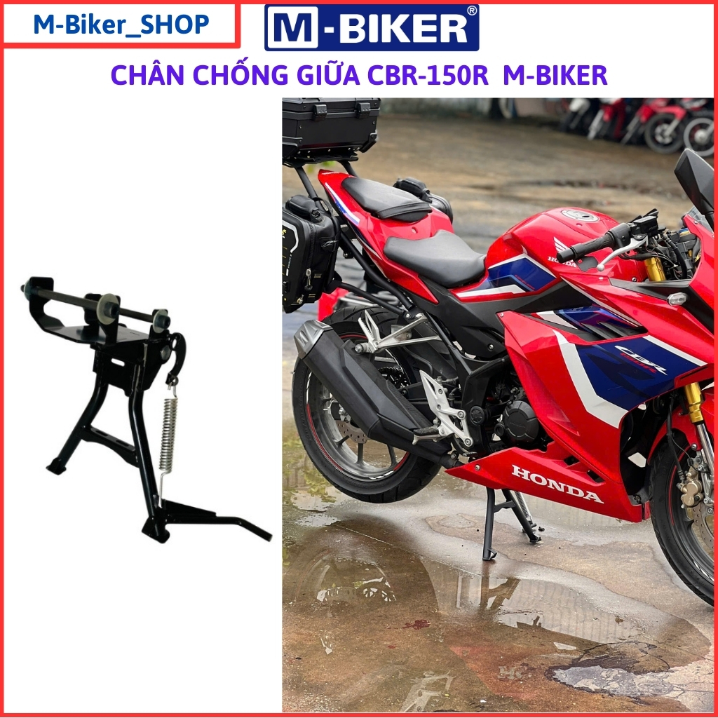 Chân chống đứng cbr150, chân chống cbr150, chân chống giữa cbr150, chính hãng mbiker
