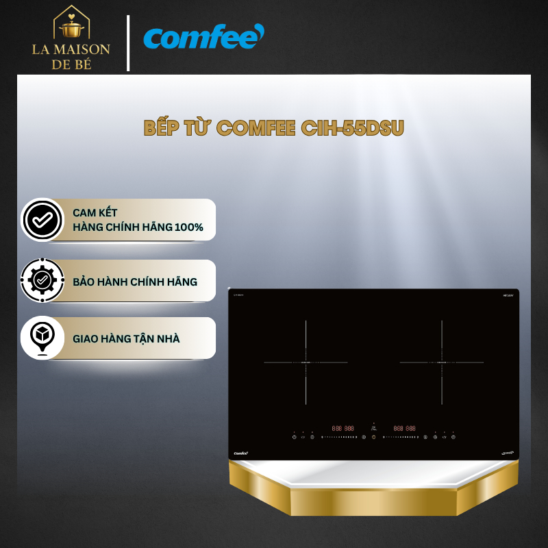 Bếp Từ Comfee CIH-55DSU – Công nghệ AI Connect Tự Động  - Điều Khiển Từ Xa Qua SmartHome - LMS