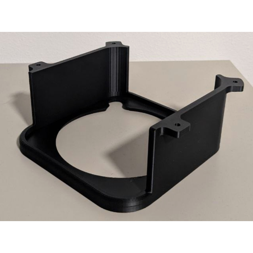 Giá Treo Mac Mini M4/M4 Pro Dưới Bàn – Mac Mini M4/M4 Pro Under Desk Mount In 3D