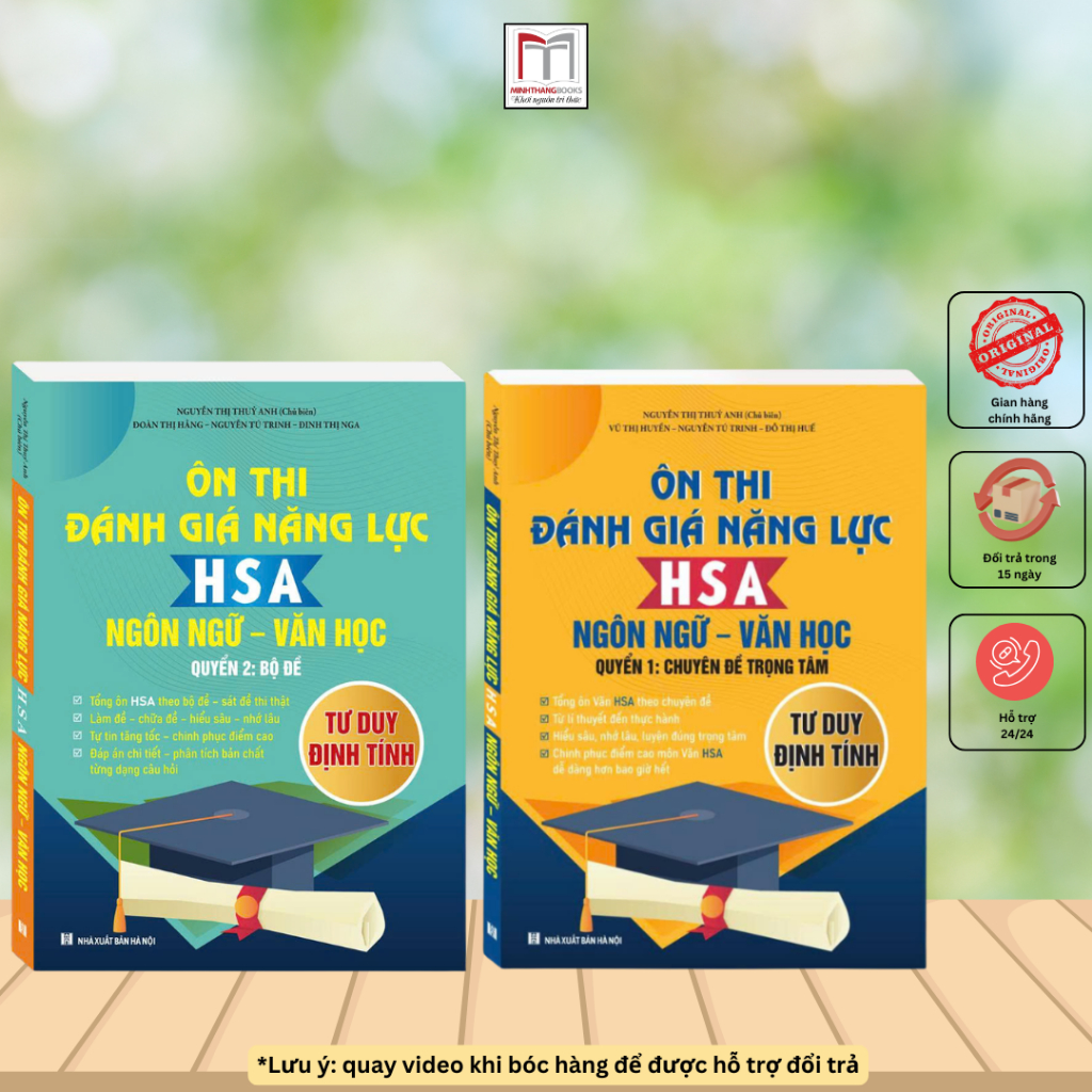 Sách - Ôn Thi Đánh Giá Năng Lực HSA Ngôn Ngữ - Văn Học