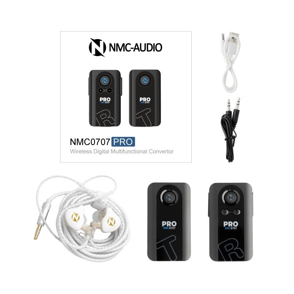 Bộ Thu Phát Audio Stereo Âm Thanh Không Dây NMC-AUDIO NMC0707 Pro - Wireless System 5.8ghz NMC-0707