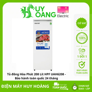 Tủ đông Hòa Phát 208 Lít HPF UAH6208 - Bảo hành toàn quốc 24 tháng tại nhà