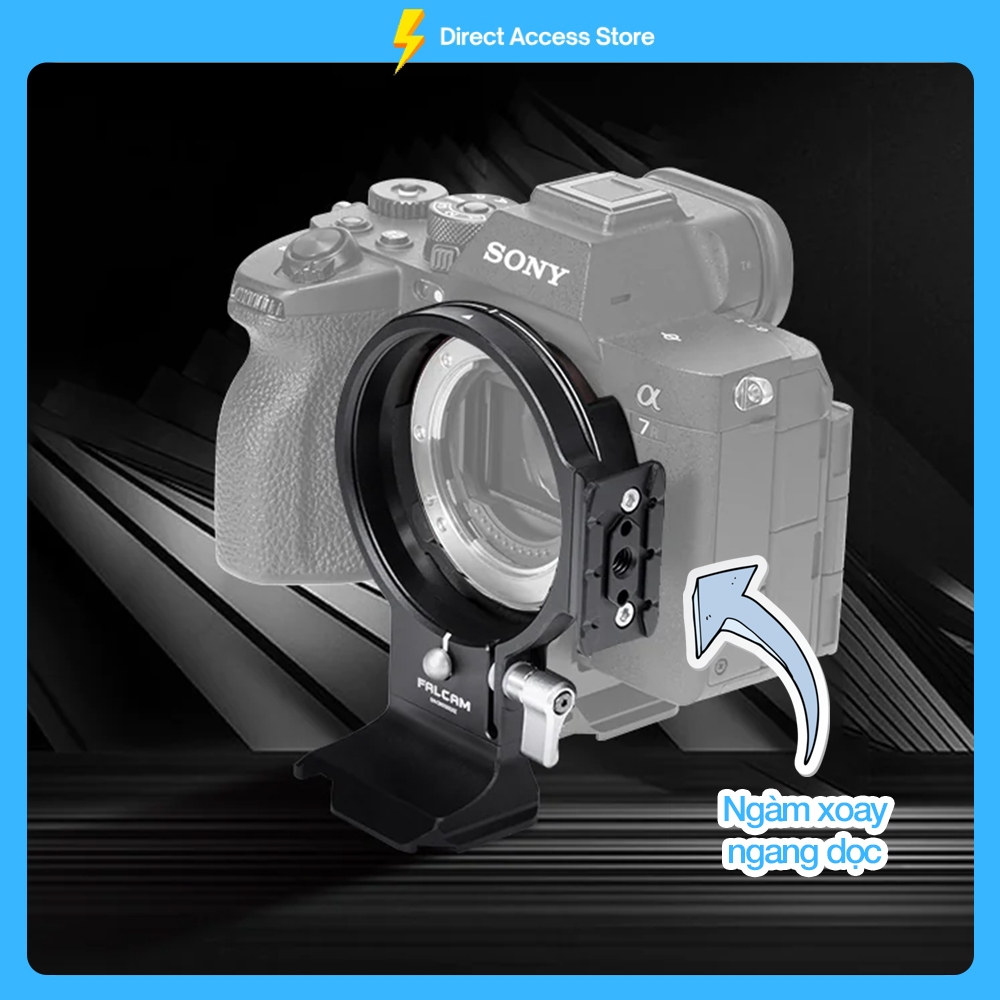 Bộ ngàm xoay F22 & F38 & F50 Horizontal To Vertical Mount Plate Kit 3304