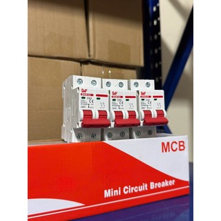 Attomat MCB LW CB AC 2P ngắt mạch MCB 220V 10A 16A 25A 32A 40A 63A bảo vệ ngắn mạch quá tải điện dân dụng