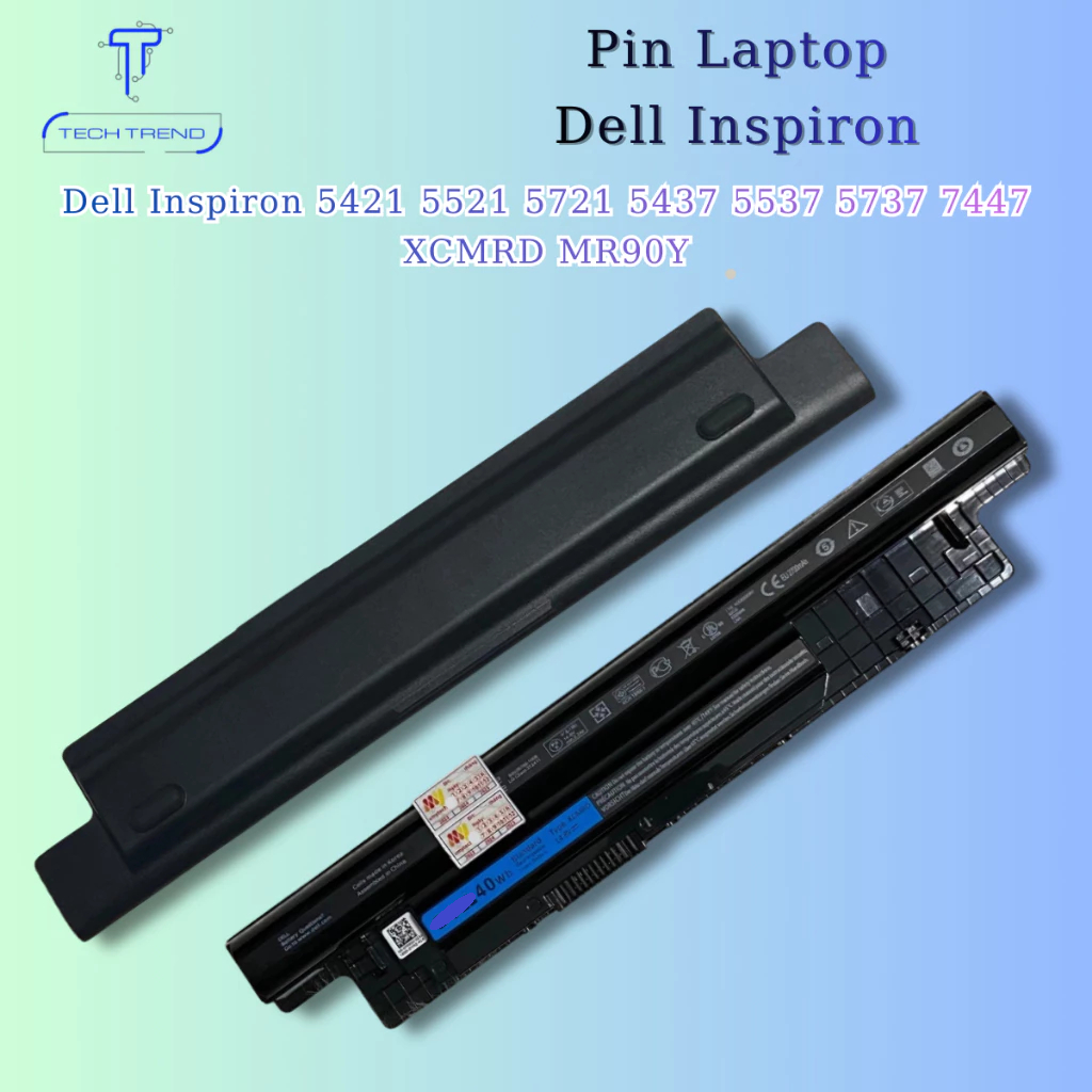 Pin laptop tương thích tương thích Dell Inspiron 5421 5521 5721 5437 5537 5737 7447  XCMRD MR90Y
