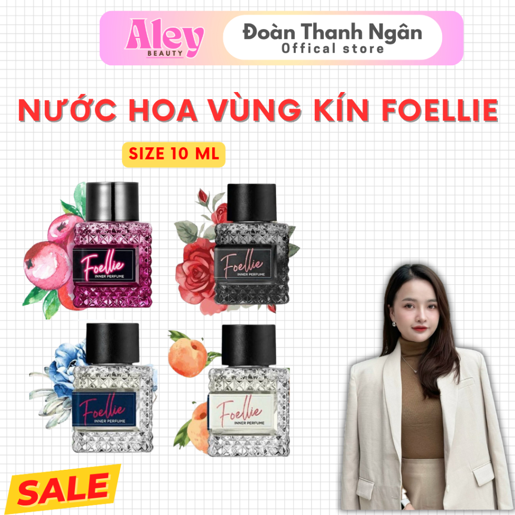 [ CHÍNH HÃNG ] Nước hoa vùng kín Foellie (Size 10ml)