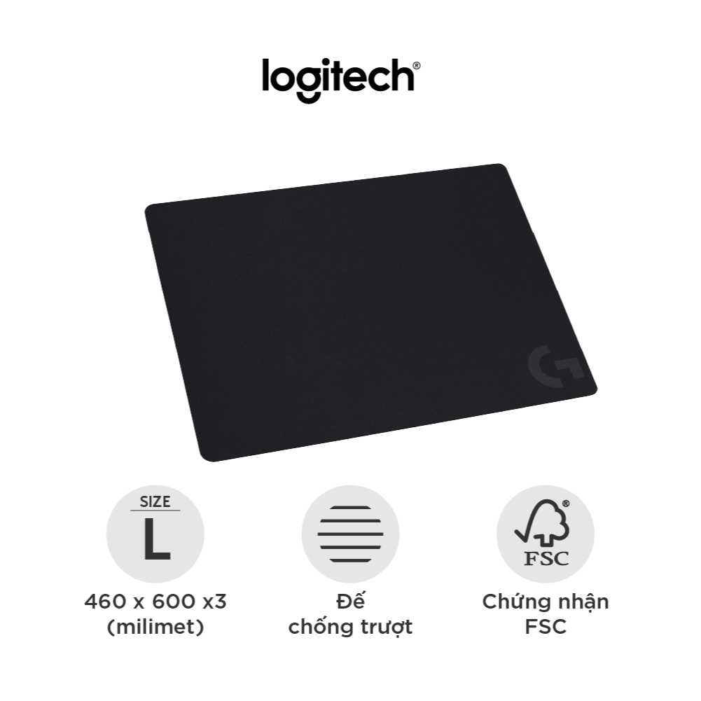 [Thanh lý, mất seal] Bàn di chuột chơi gaming Logitech G640