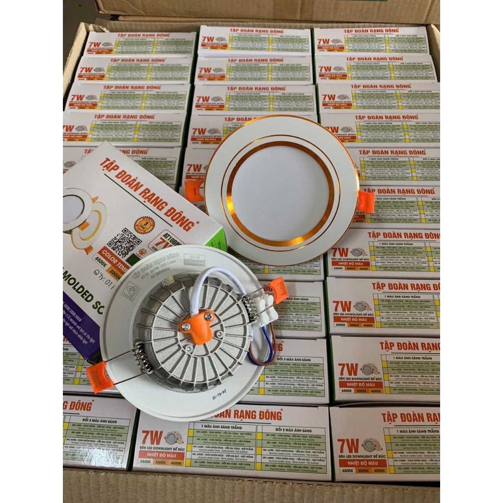 7w/90 9w/90 12w/110 Đèn led Âm Trần TĐ Rạng Đông,Bảo Hành 24 Tháng,led Rạng Đông,