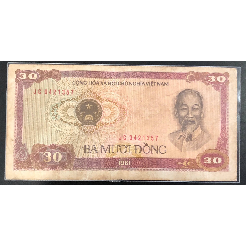 [3193] Sưu Tầm Việt Nam 30 đồng 1980 1981