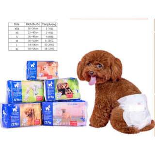 BỊCH BỈM THÚ CƯNG GỒM 12 MIẾNG Bỉm cái