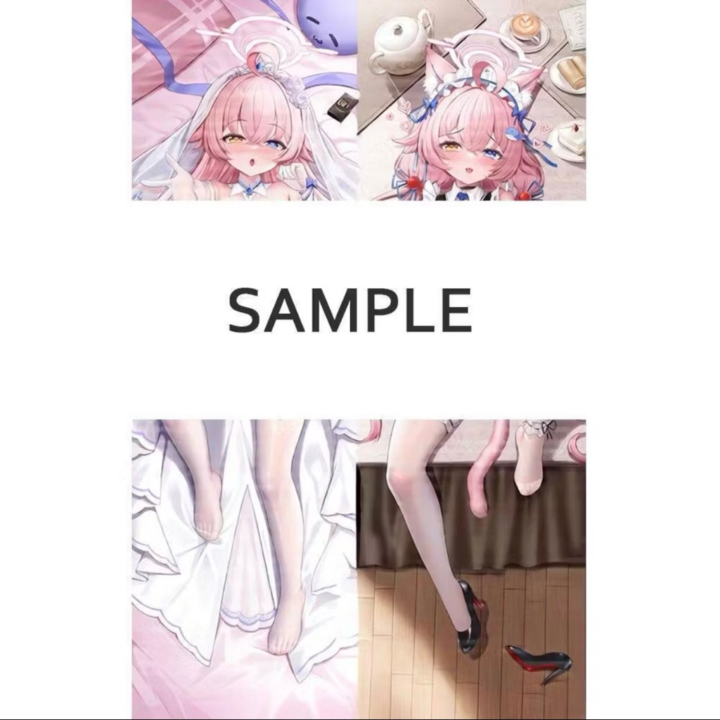 Takanashi Hoshino Blue Archive Dakimakura Hing Vỏ gối 50x150