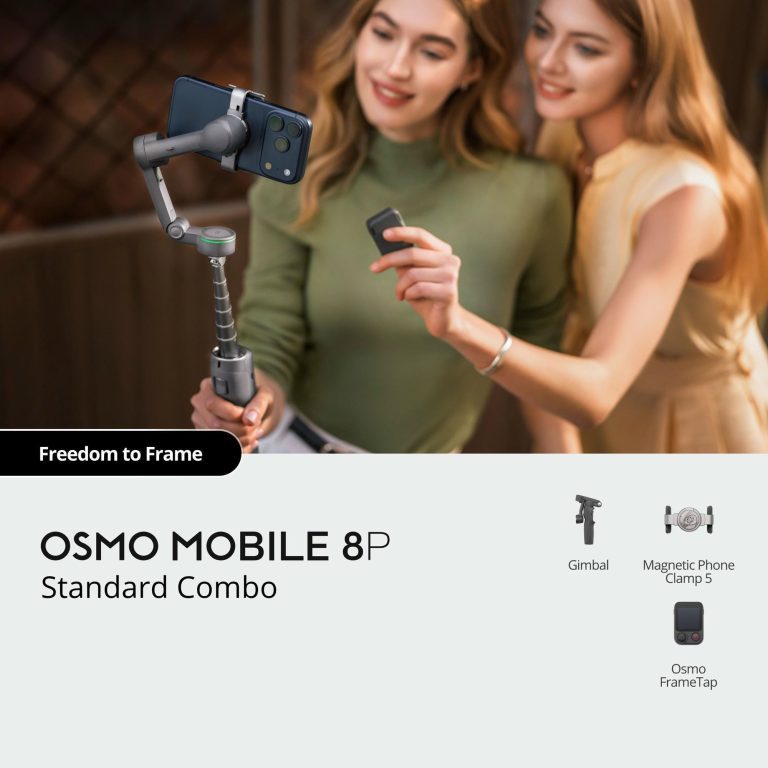 Gimbal cao cấp dùng cho điện thoại DJI Osmo Mobile 8P - Hàng new chính hãng bảo hành 12 tháng | BigBuy360 - bigbuy360.vn