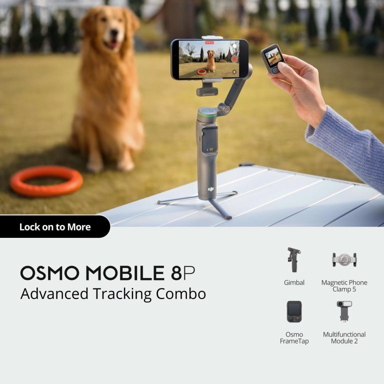 Gimbal cao cấp dùng cho điện thoại DJI Osmo Mobile 8P - Hàng new chính hãng bảo hành 12 tháng | BigBuy360 - bigbuy360.vn