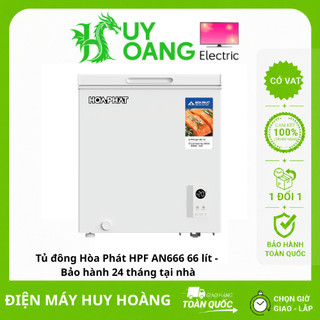Tủ đông Hòa Phát HPF AN666 66 lít - Bảo hành 24 tháng tại nhà