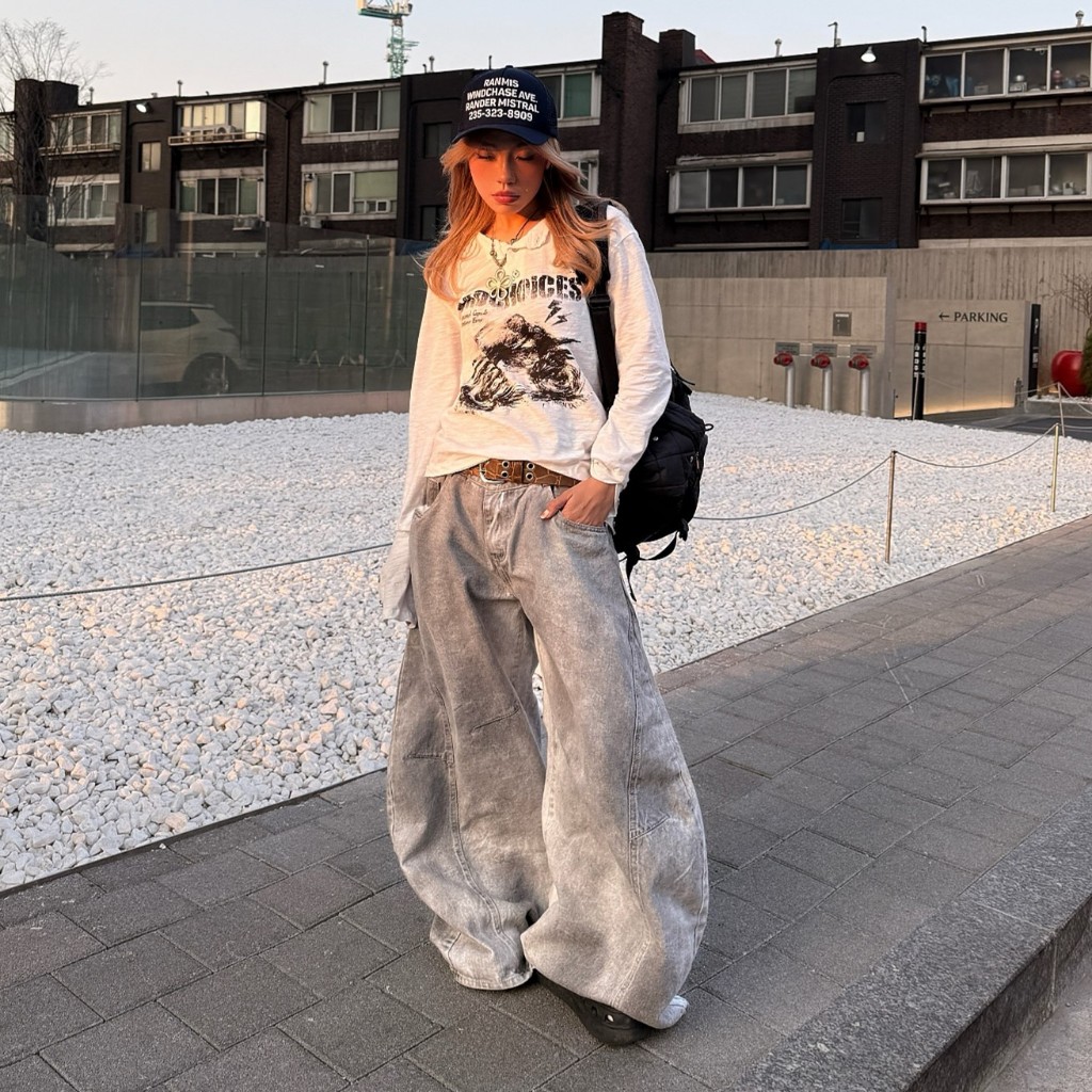 Bad Choices | Quần Wide-leg Jeans form Balloon ống rộng | BigBuy360 - bigbuy360.vn
