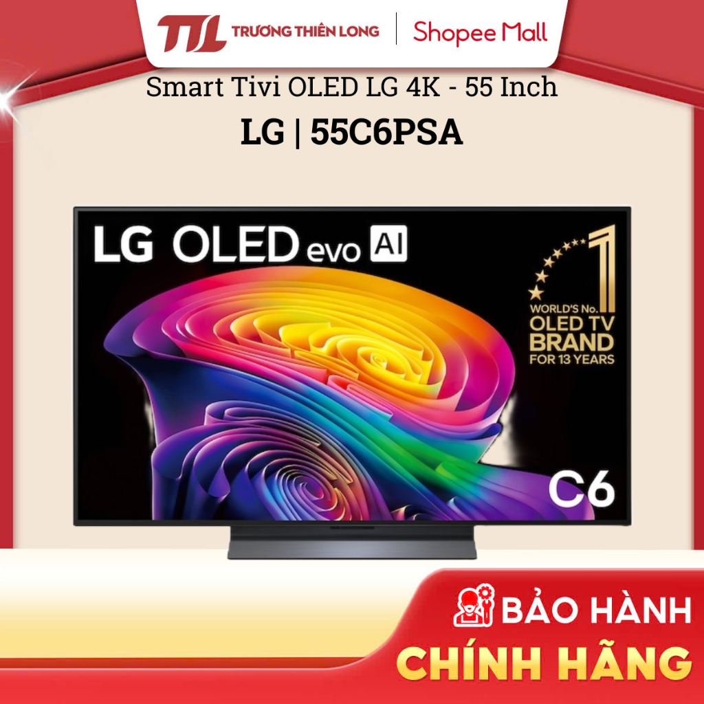 55C6PSA | 55C5PSA  | 65C5PSA - Smart Tivi LG OLED evo AI 4K 55 Inch 65 Inch OLED  [FREESHIP HCM]