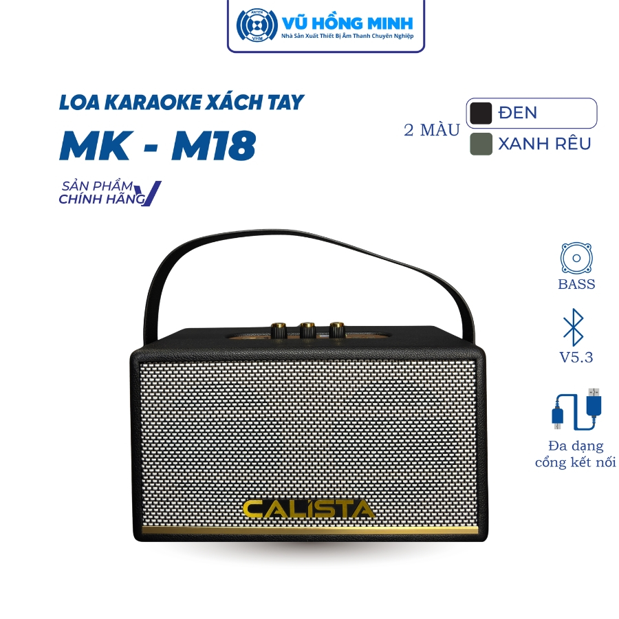 LOA KARAOKE XÁCH TAY MK-M18 VŨ HỒNG MINH