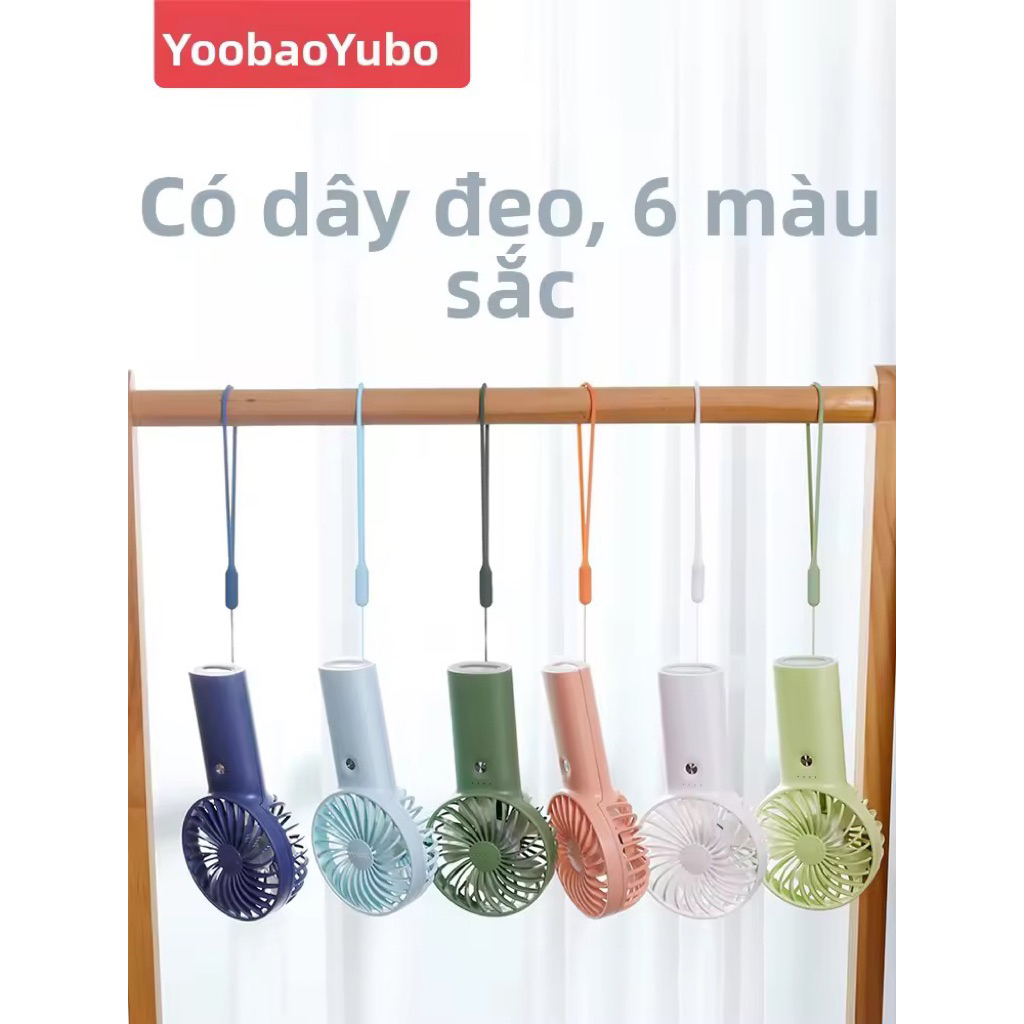 QUẠT TÍCH ĐIỆN YOOBAO PIN 6000mAh
