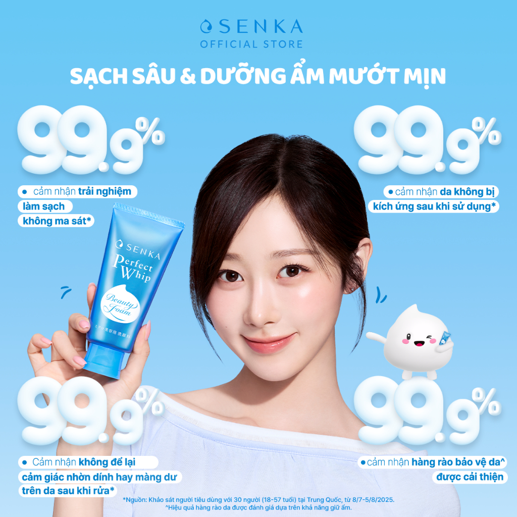 [LS] Bộ 02 Sữa rửa mặt tạo bọt chiết xuất tơ tằm trắng Senka Perfect Whip 120g_70227 | BigBuy360 - bigbuy360.vn