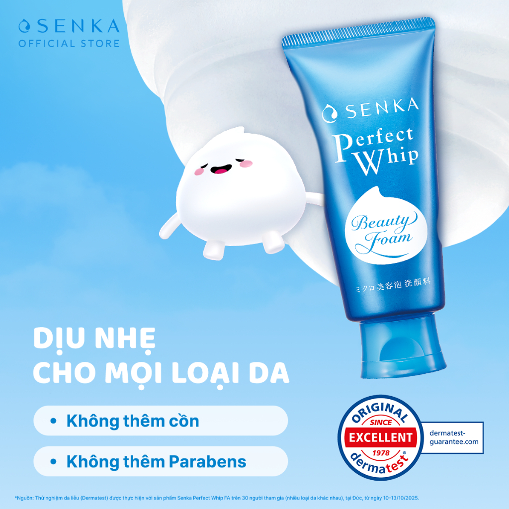 [LS] Bộ 02 Sữa rửa mặt tạo bọt chiết xuất tơ tằm trắng Senka Perfect Whip 120g_70227 | BigBuy360 - bigbuy360.vn