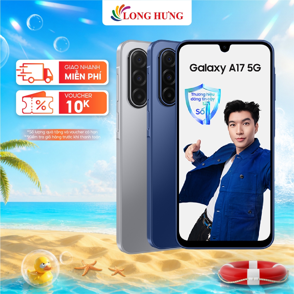 Điện thoại Samsung Galaxy A17 5G - Hàng chính hãng