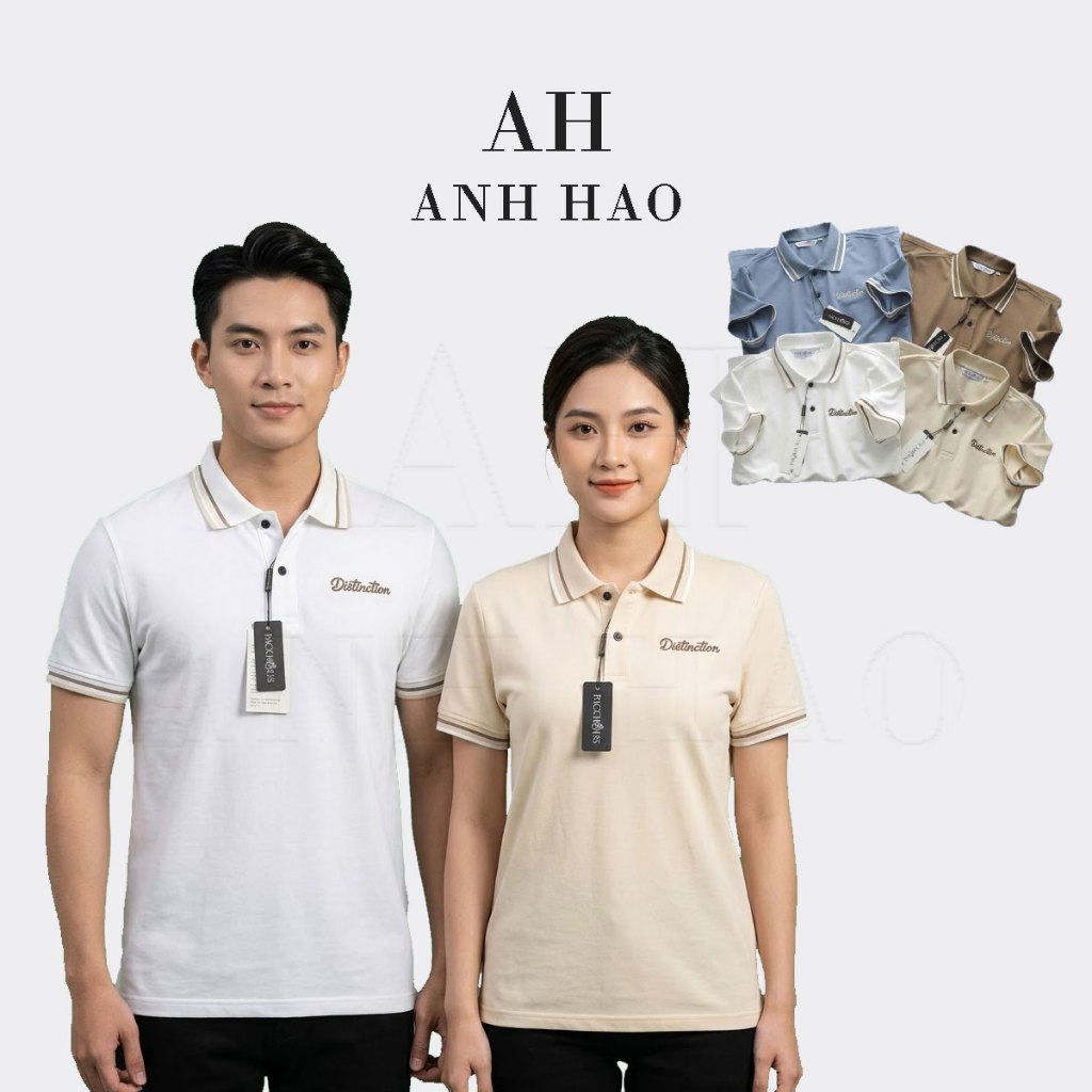 Áo POLO nam vải cá sấu Tici thoáng mát, sang trọng, cao cấp - Distinctive | AH STUDIO