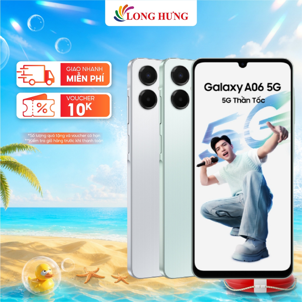 Điện thoại Samsung Galaxy A06 5G - Hàng chính hãng