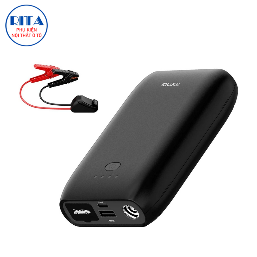 Kích Bình 70mai PS07 (1000A - 10.400mAh) - Hàng Chính Hãng 70mai Việt Nam - Bảo Hành 6 Tháng