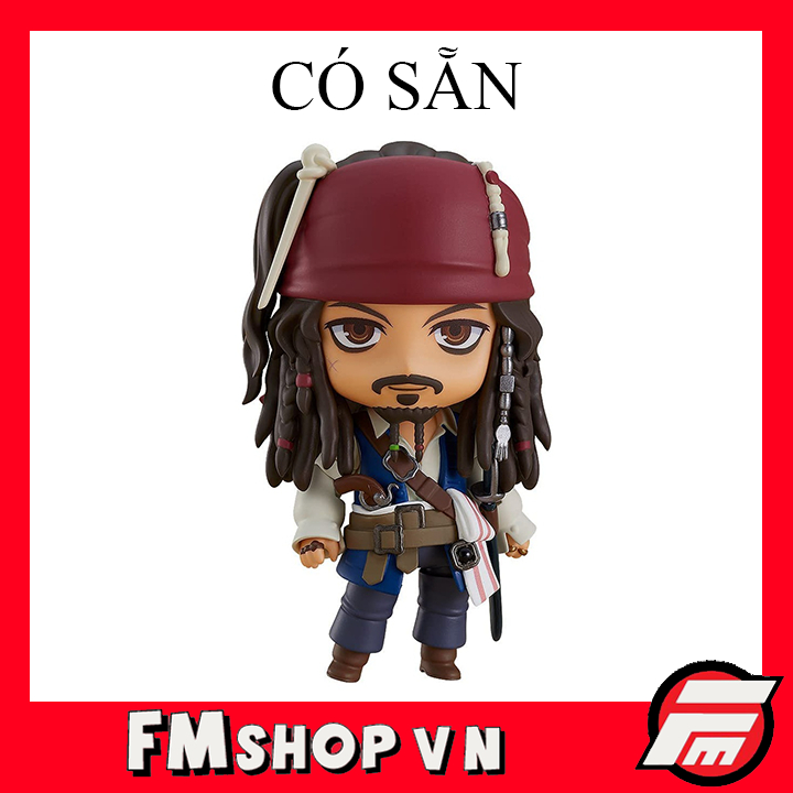(New) Mô Hình Sưu Tầm Nhân Vật Nendoroid 1557 Jack Sparrow