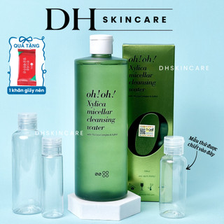 Nước Tẩy Trang Oh Oh Sạch Sâu Và Dịu Nhẹ oh!oh! Xylica Micellar Cleansing Water 500ml [Hàng Công Ty]