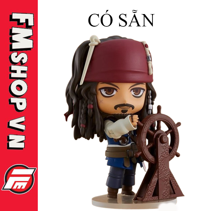 (New) Mô Hình Nhân Vật Nendoroid 1557 Jack Sparrow